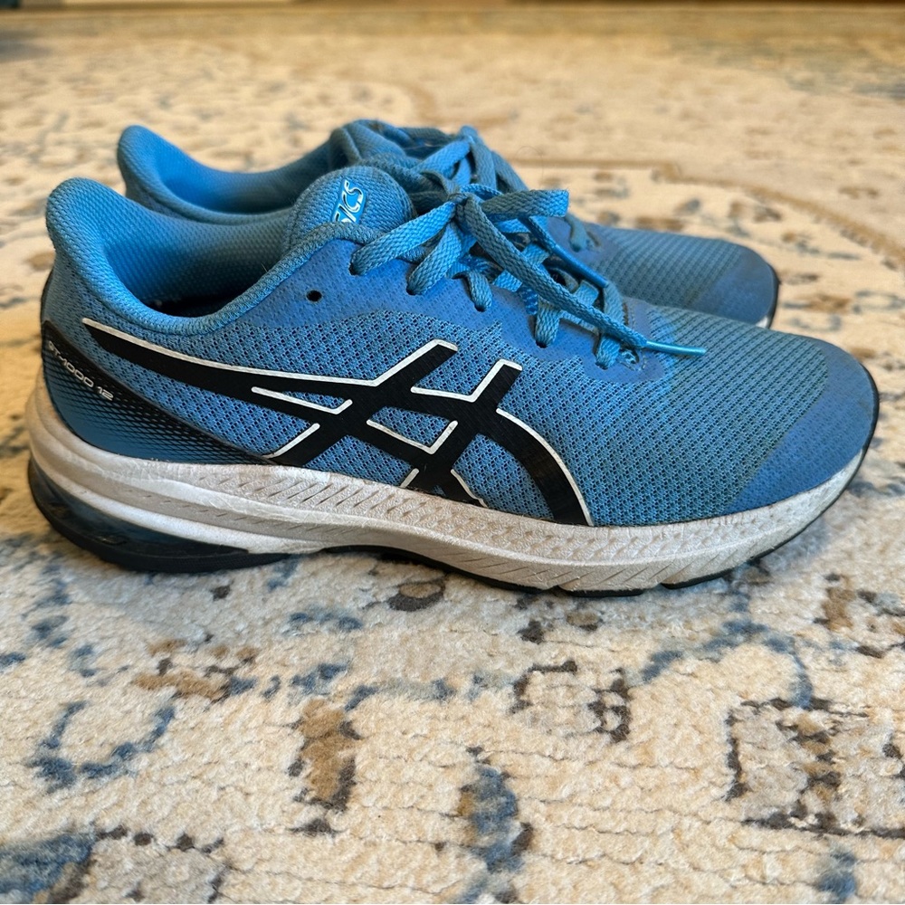 Kids ASICS GT 1000 Boys Blue Size 5 Sneakers